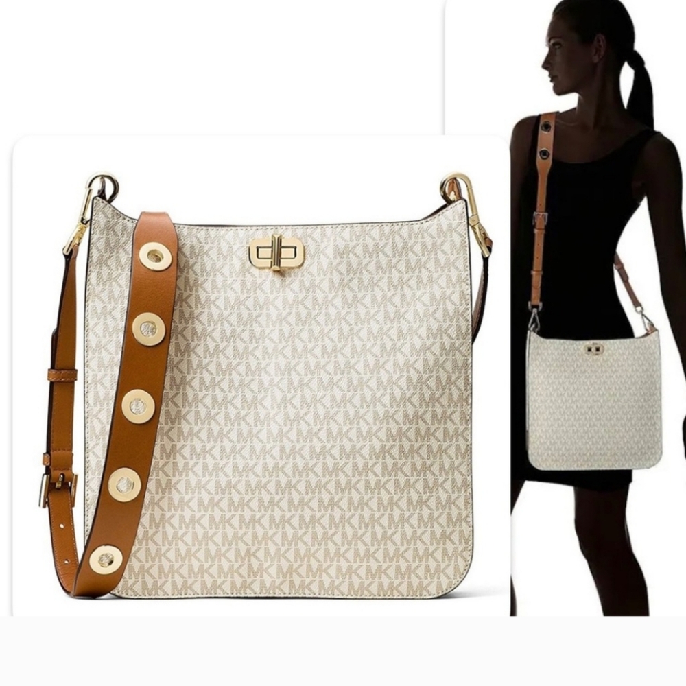 Michael Kors Sullivan 18k Grommet .Messenger
